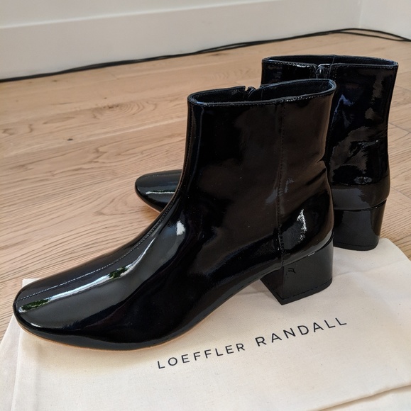 loeffler randall patent boots